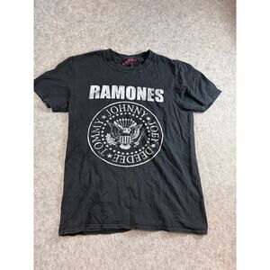 Ramones Band Shirt Mens Small Black Presidential Seal Official Punk Rock Tee